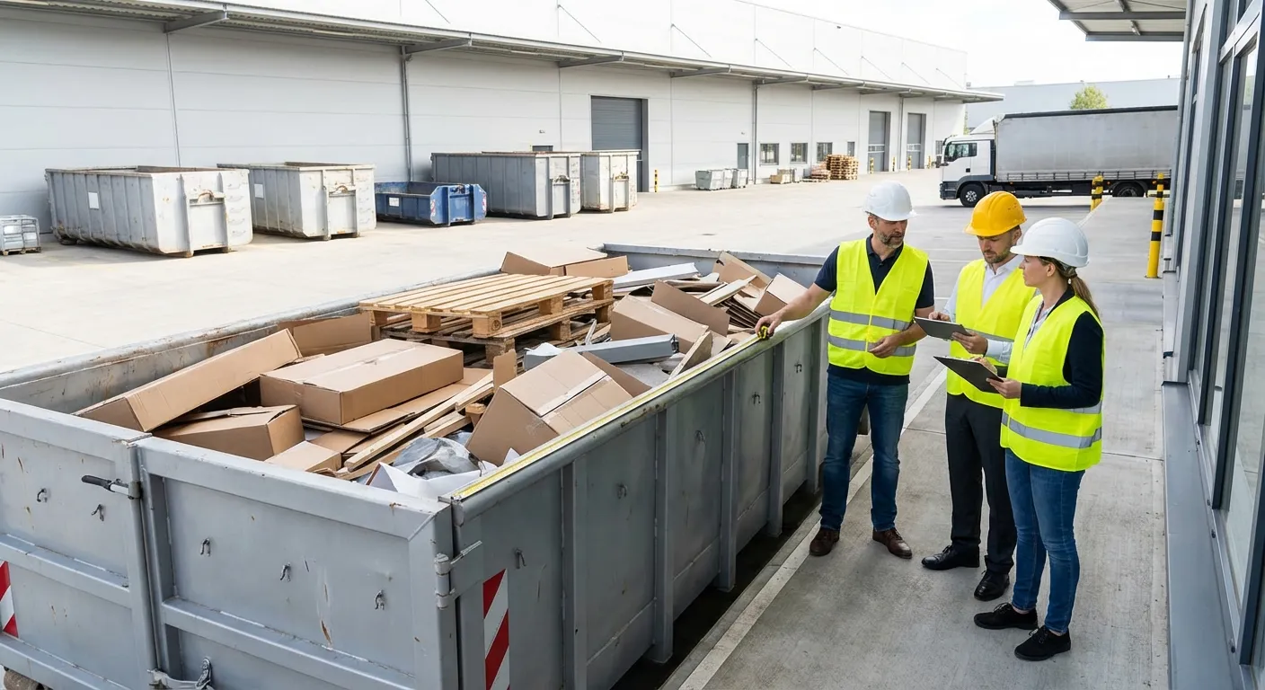 Assessment of commercial waste logistics and site requirements in Richardson, TX