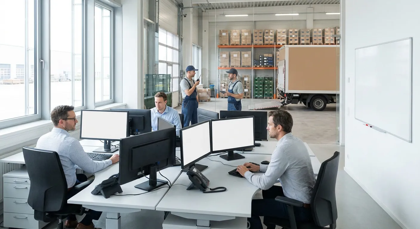 Logistics planning for dumpster rental in Richardson, TX