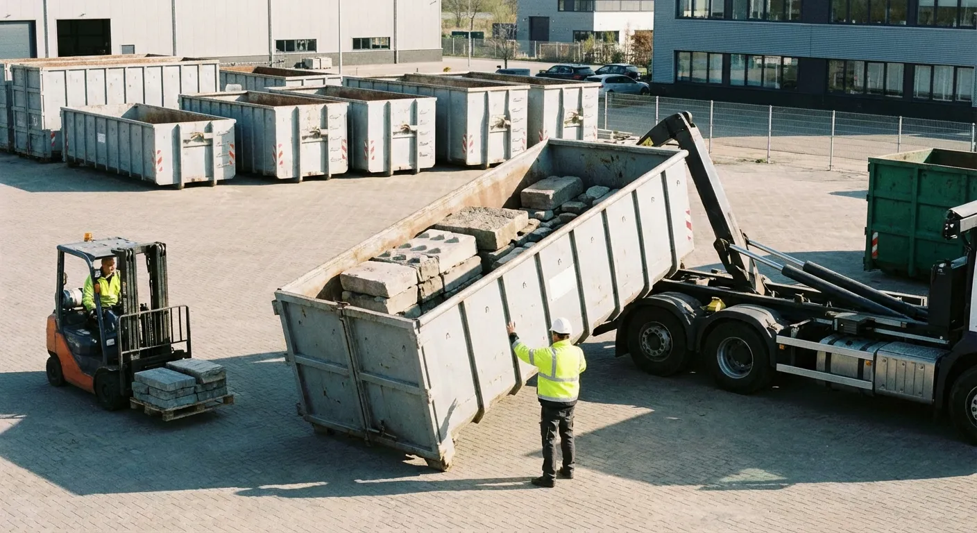 Heavy duty concrete dumpster specifications in Richardson, TX