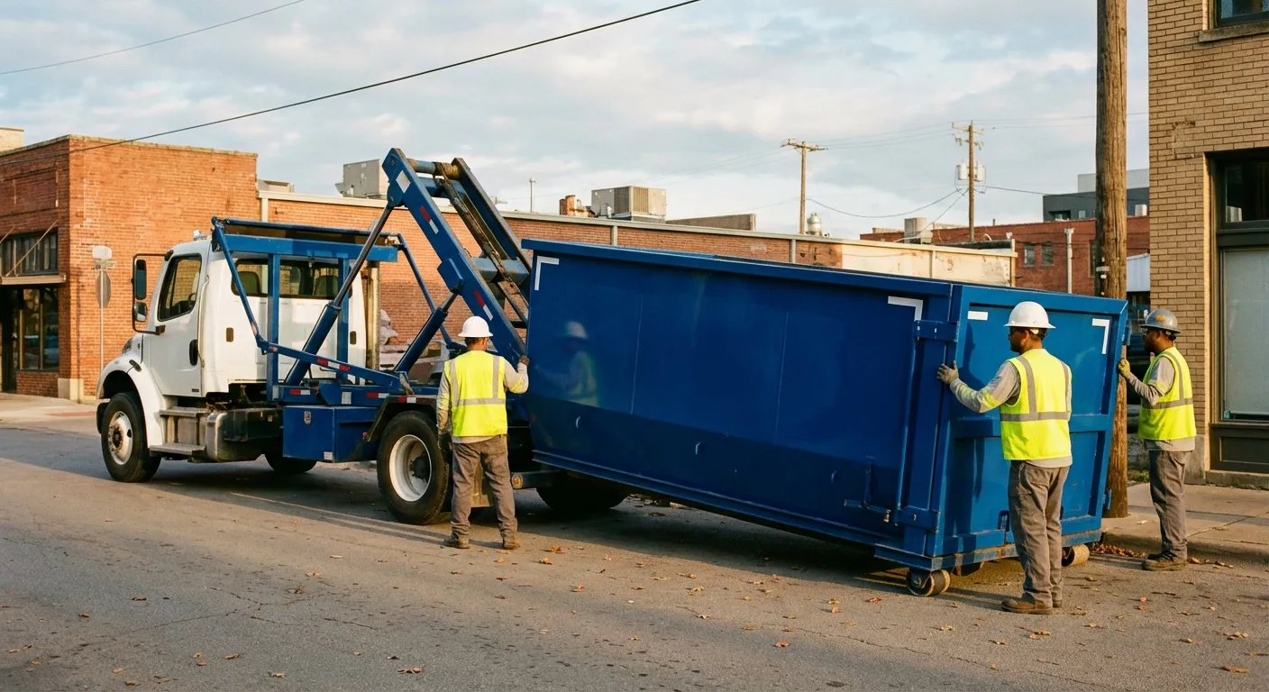 Dumpster rental service in Richardson