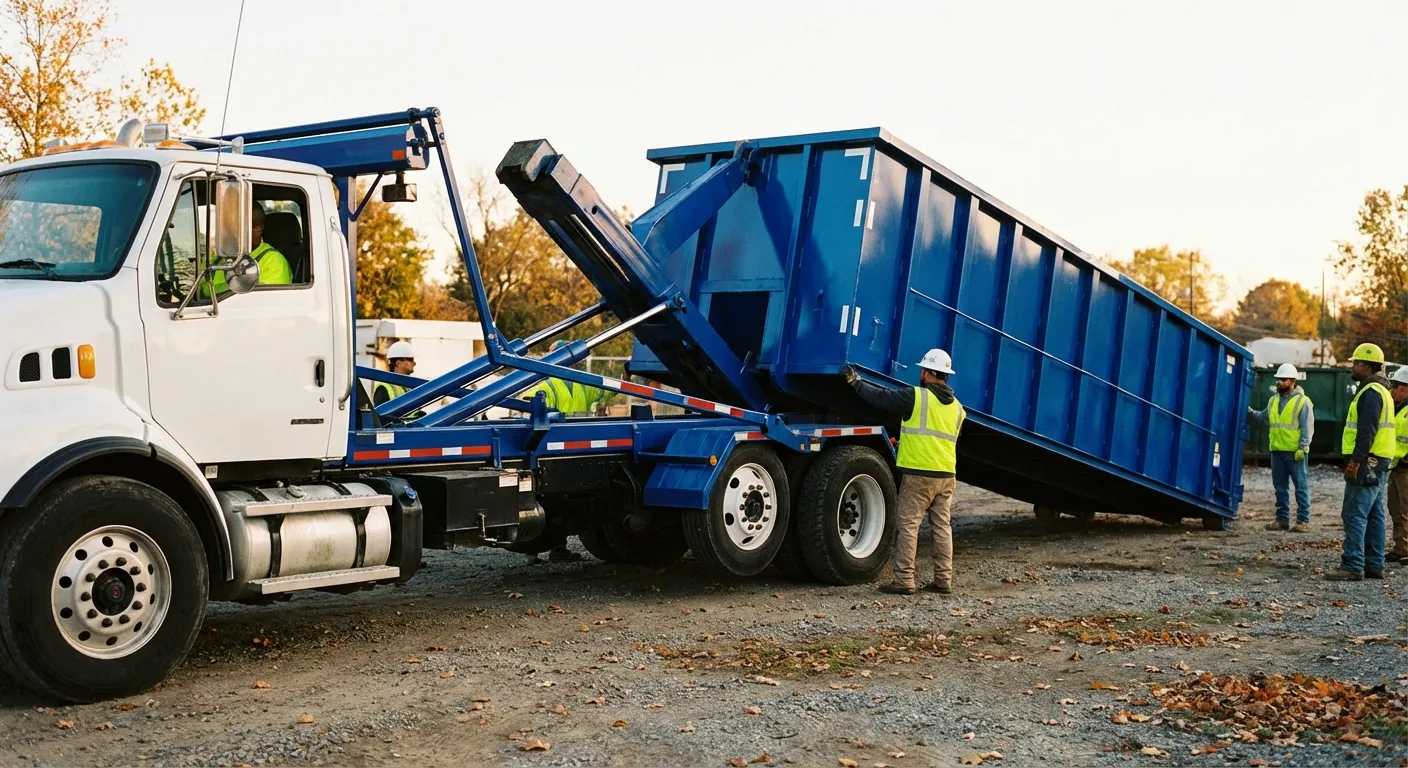 Waste management and dumpster rental services in Richardson, TX